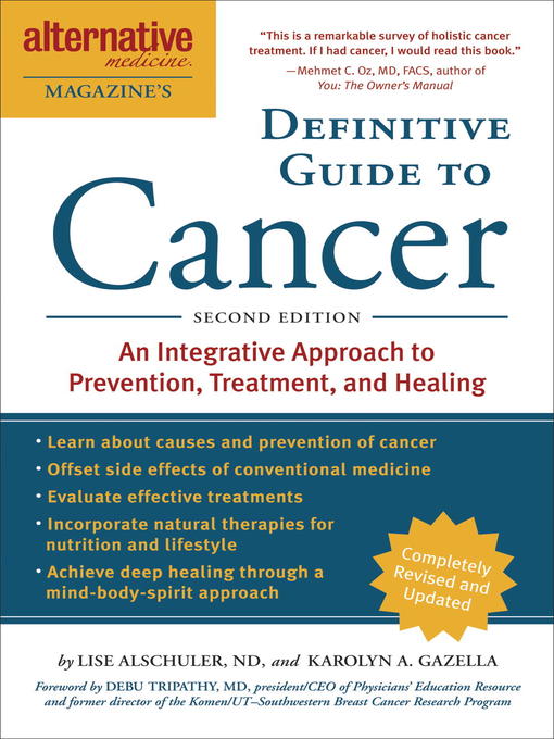 Title details for The Definitive Guide to Cancer by Lise N. Alschuler - Available